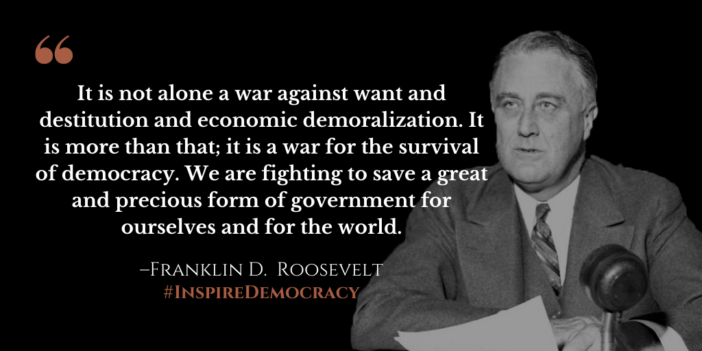 Franklin D. Roosevelt Quote 
