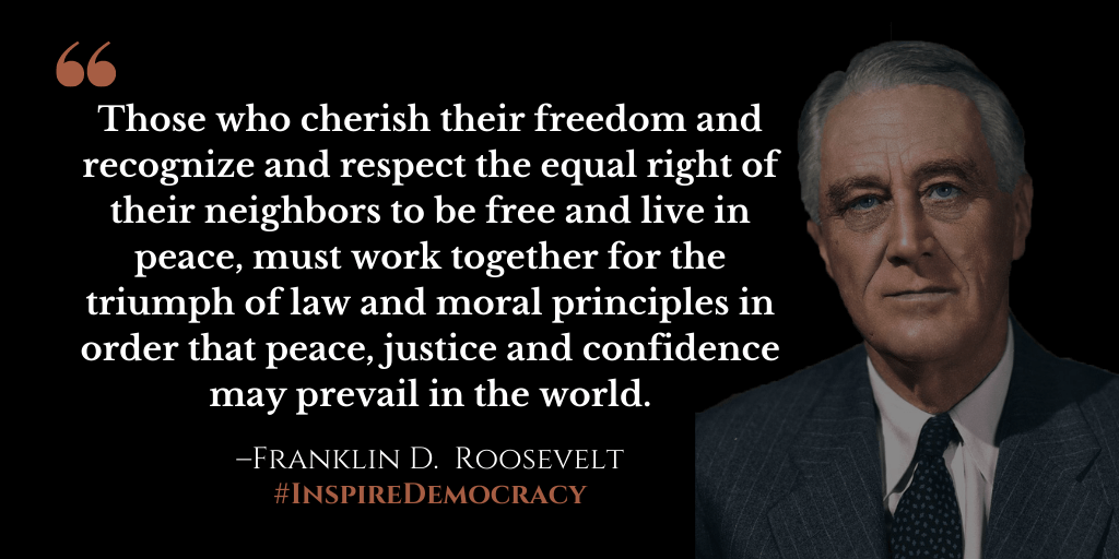 Franklin D. Roosevelt Quote 
