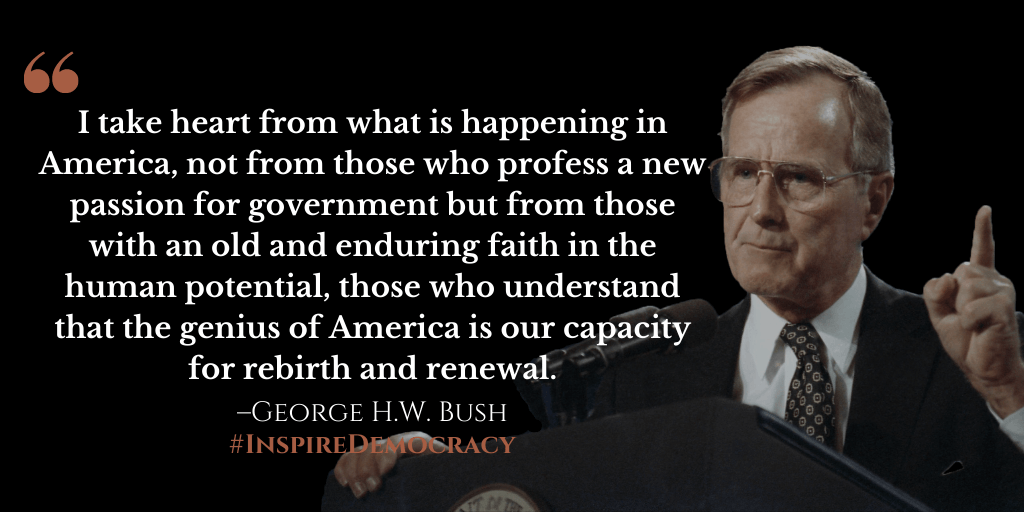 George H.W. Bush Quote 